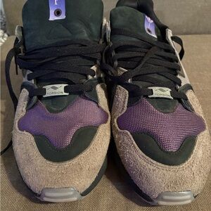 Adidas Black and Purple Sneakers Size 11 Men’s